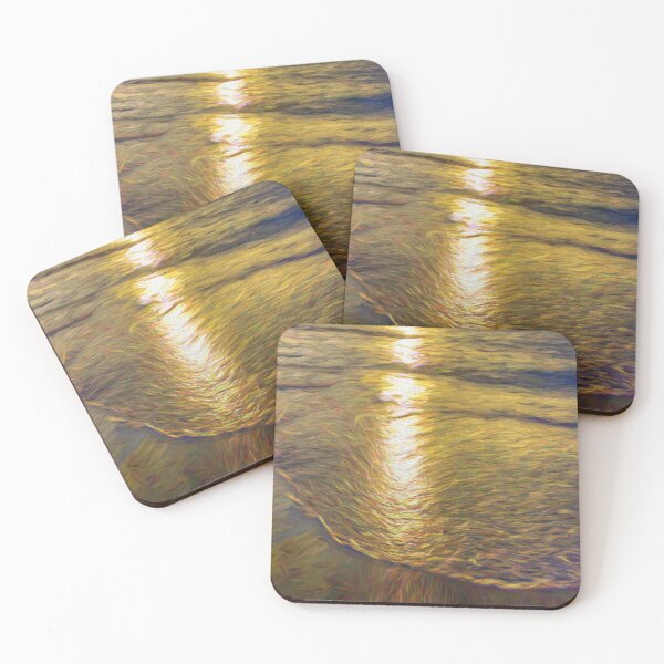 Item preview, Sunset Beach Abstract Art designed and sold by Londonimages.