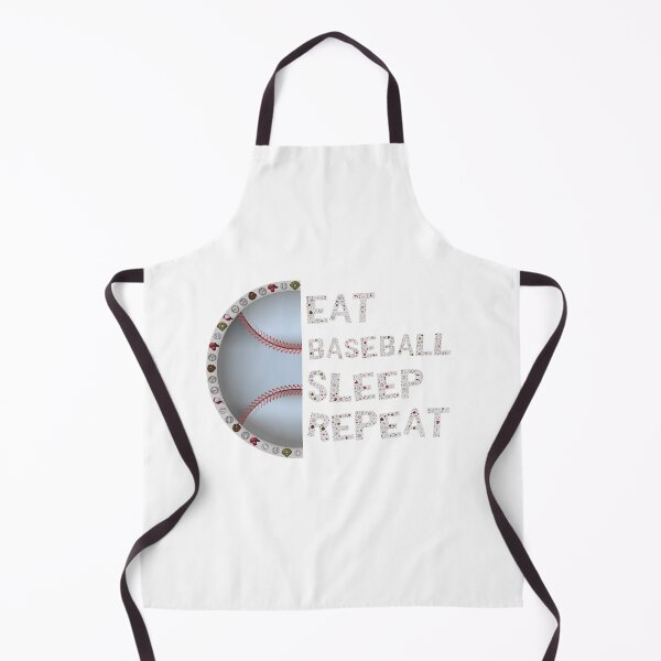 Item preview, Eat Baseball Sleep Repeat Funny Baseball Players Boys Essential T-Shirt designed and sold by SultanKing.
