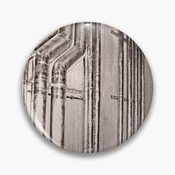 Item preview, Abstract photography of industrial aluminum piping designed and sold by Carré Comme Orange.