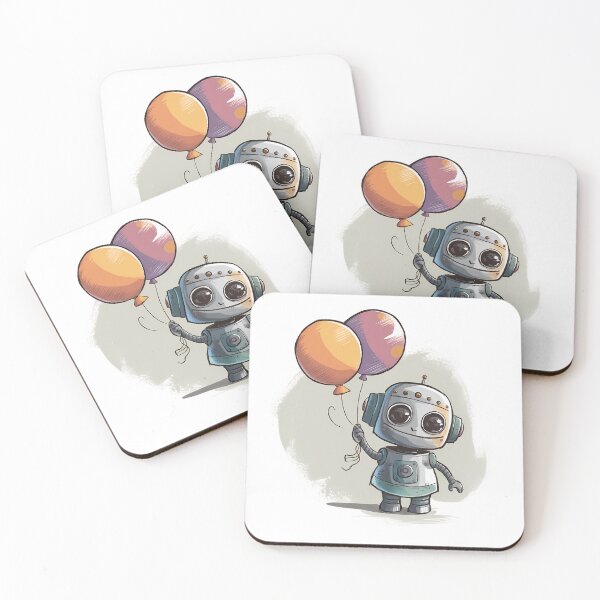 Item preview, An endearing cinematic illustration of a tiny robot designed and sold by brokenpones.