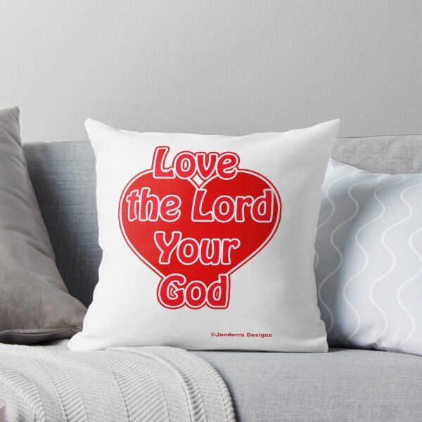 Item preview, Love the Lord you God Heart designed and sold by JanderraDesigns.