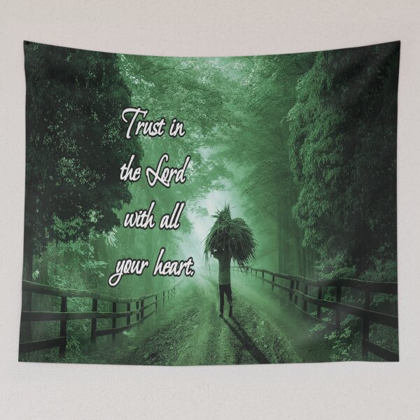 Item preview, Trust in the Lord with all your heart designed and sold by IslaryCreation.