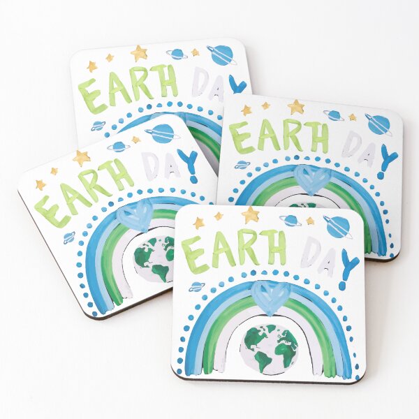 Item preview, Happy Earth Day Rainbow 2024 Cool Earth Day Awareness Planet designed and sold by imad  triake.