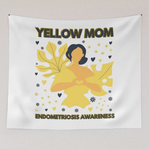 Item preview, Endometriosis Awareness : Yellow Mom  designed and sold by printmala.