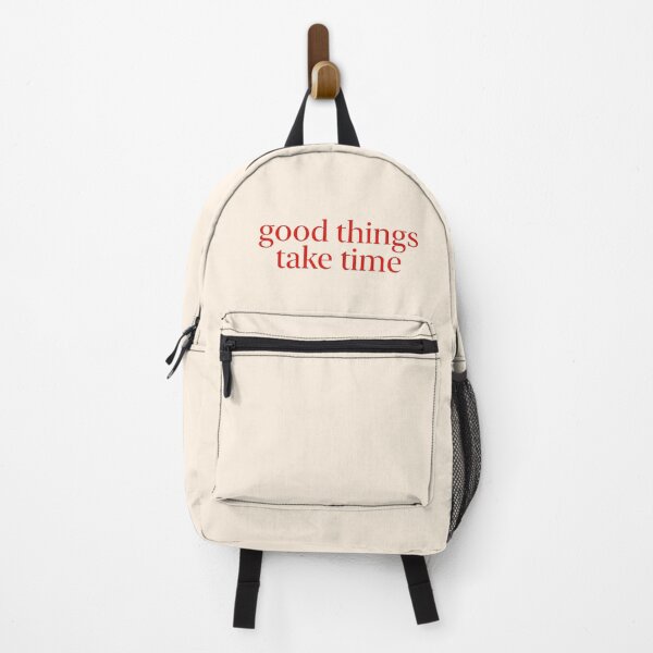Item preview, Good things take time Pastel Aesthetic Pinterest Minimalist Art Design designed and sold by pointense.