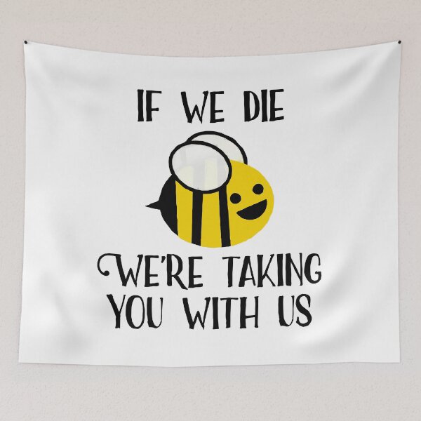 Item preview, If We Die, We're Taking You With Us designed and sold by Angry Swan Designs.
