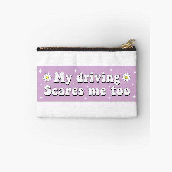 Item preview, my driving scares me too bumper designed and sold by fanky-bumper.