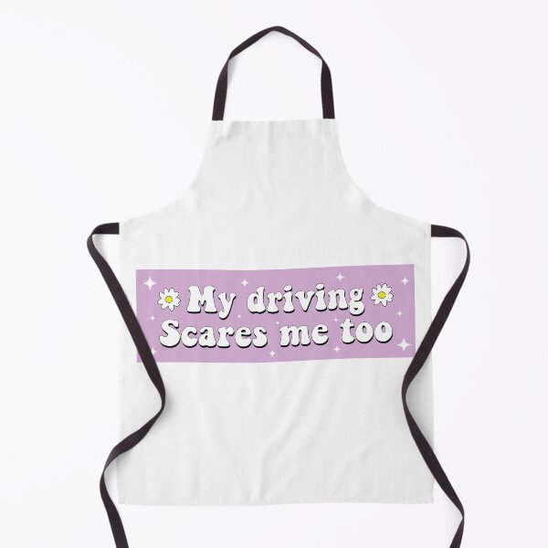 Item preview, my driving scares me too bumper designed and sold by fanky-bumper.
