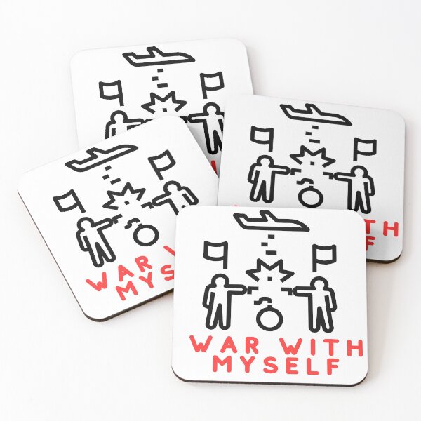 Item preview, War With Myself: Visual Expression of Inner Struggles designed and sold by Colorful-Garden.