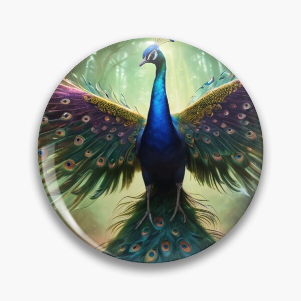 Item preview, The Great Peacock designed and sold by NerdscapeDC.