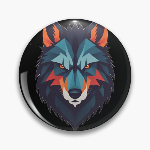 Item preview, Fiery Glare: Intense Werewolf Logo Design designed and sold by KTOShop.