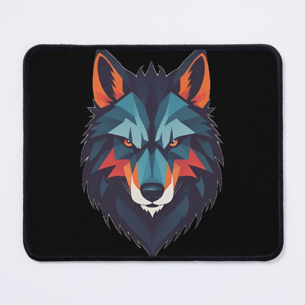 Item preview, Fiery Glare: Intense Werewolf Logo Design designed and sold by KTOShop.
