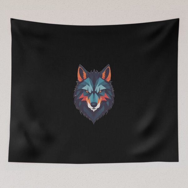 Item preview, Fiery Glare: Intense Werewolf Logo Design designed and sold by KTOShop.
