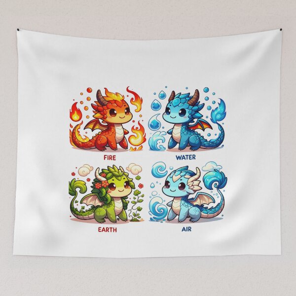 Item preview, Elemental Dragon designed and sold by YokujinDesign.