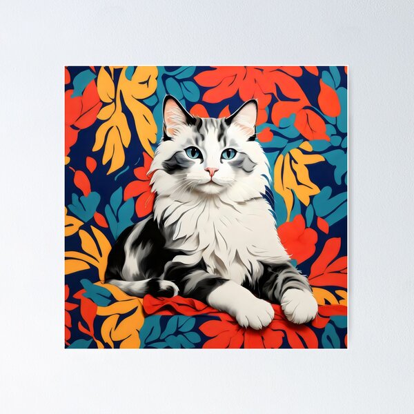 Item preview, Ragdoll inspired by Henri Matisse designed and sold by bloomandbark.