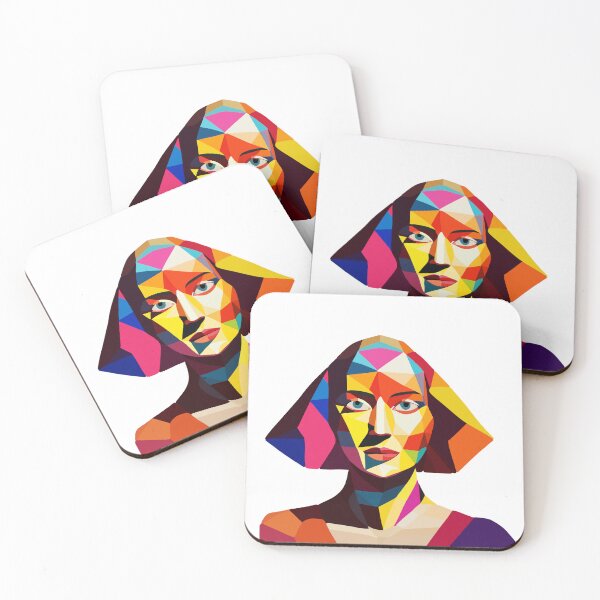 Item preview, Abstract female portrait designed and sold by Sunwang.
