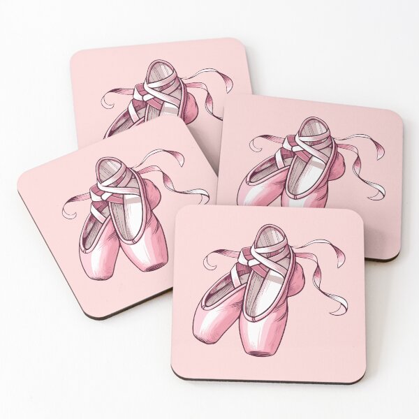 Item preview, Pink Ballerina Pointe Shoes designed and sold by Monkey-Bar.