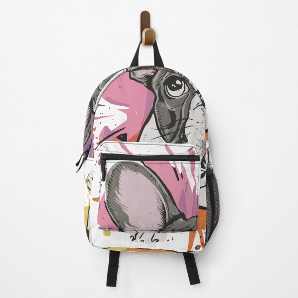 Item preview, French Bulldog in colorful watercolor with colorful spots. designed and sold by imad  triake.
