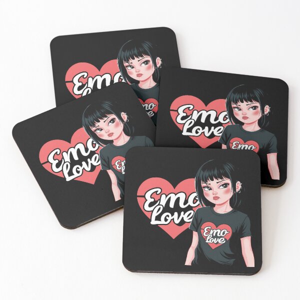 Item preview, Emo Girl Emo Love designed and sold by zaqare.