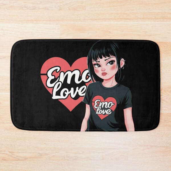 Item preview, Emo Girl Emo Love designed and sold by zaqare.
