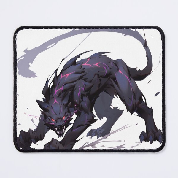 Item preview, Feral Shadow Beast in Ethereal Rage designed and sold by palmyst.