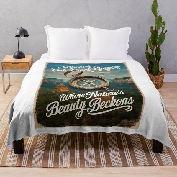 Item preview, Discover Oak Creek Canyon: Where Nature's Emerald Embrace Awaits designed and sold by SplashTastic.