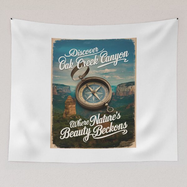 Item preview, Discover Oak Creek Canyon: Where Nature's Emerald Embrace Awaits designed and sold by SplashTastic.