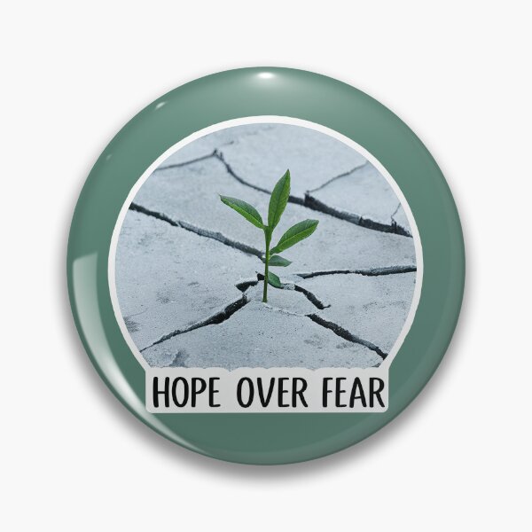 Item preview, Hope Over Fear mental health motivational  designed and sold by digilabs.