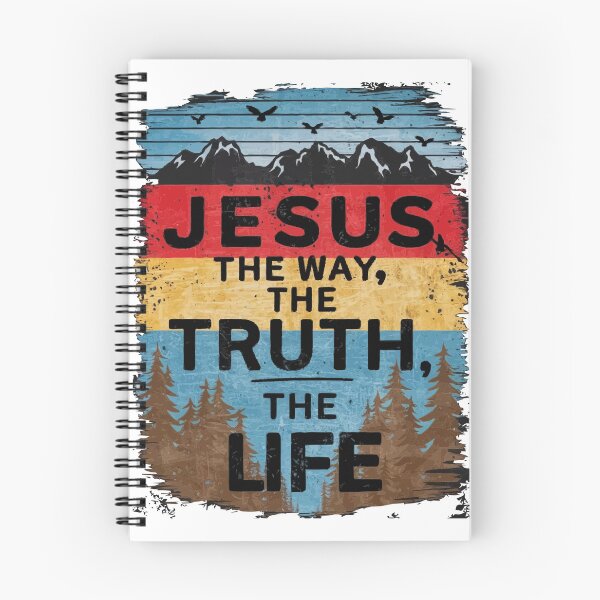 Item preview, Christian Bible Quote Jesus The Way Truth Life Women Men Kid designed and sold by imad  triake.