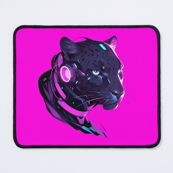 Item preview, Cyber Black Panther Futuristic Aesthetic  designed and sold by SMARTKIT  DESIGNAGENCY.