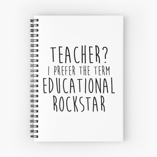 Item preview, Teacher? I prefer the term Educational rockstar. designed and sold by allarddavid.