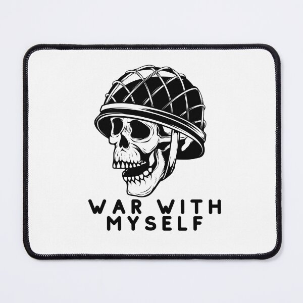 Item preview, War With Myself: Visual Expression of Inner Struggles designed and sold by Colorful-Garden.