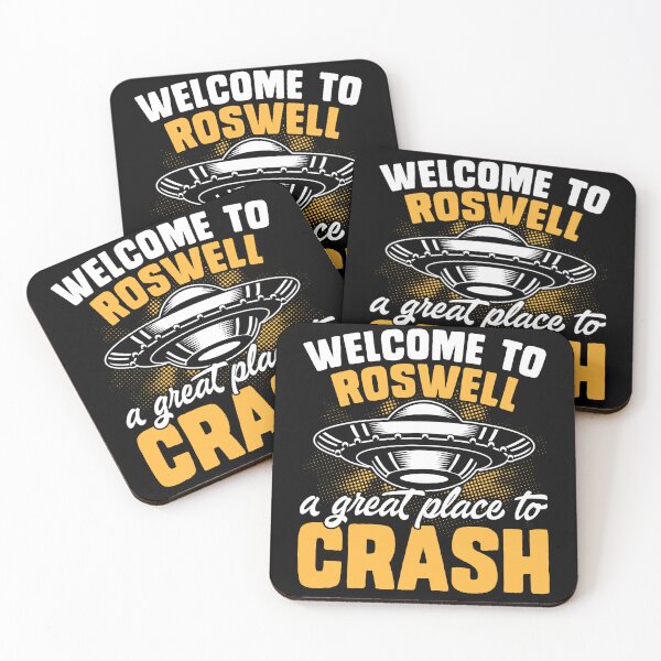 Item preview, Funny Welcome To Roswell A Great Place To Crash designed and sold by ArtByKatti.