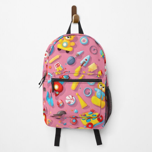 Item preview, background of children's toys on a pink designed and sold by orthodox-icon.