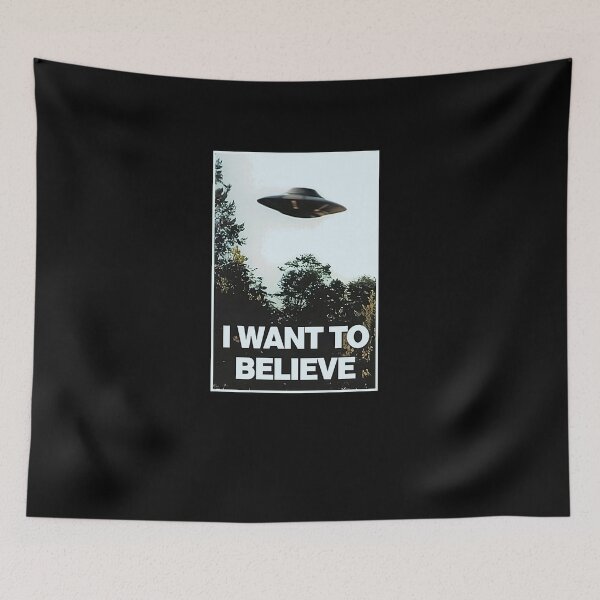 Item preview, I WANT TO BELIEVE designed and sold by Batytedibuja.