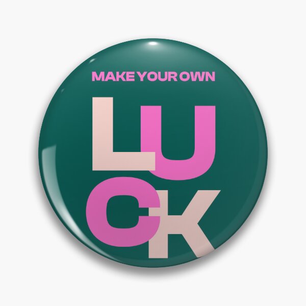 Item preview, Make Your Own Luck Pastel Aesthetic Pinterest Minimalist Art Design designed and sold by pointense.