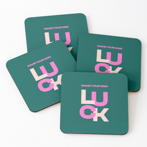 Item preview, Make Your Own Luck Pastel Aesthetic Pinterest Minimalist Art Design designed and sold by pointense.