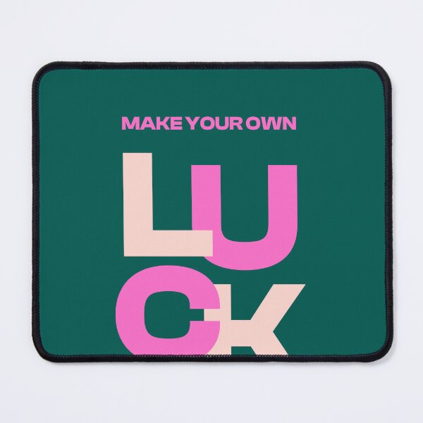 Item preview, Make Your Own Luck Pastel Aesthetic Pinterest Minimalist Art Design designed and sold by pointense.