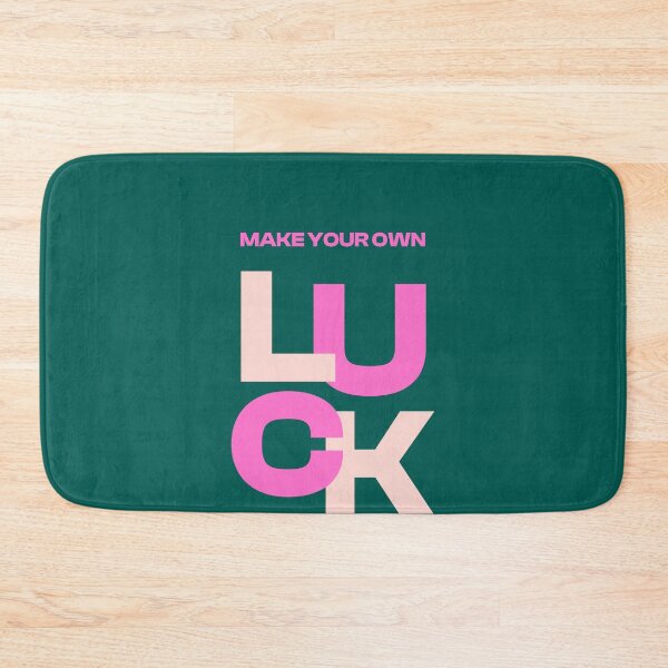 Item preview, Make Your Own Luck Pastel Aesthetic Pinterest Minimalist Art Design designed and sold by pointense.