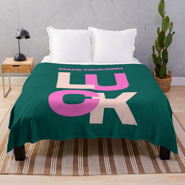 Item preview, Make Your Own Luck Pastel Aesthetic Pinterest Minimalist Art Design designed and sold by pointense.