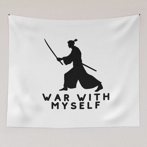 Item preview, War With Myself: Visual Expression of Inner Struggles designed and sold by Colorful-Garden.