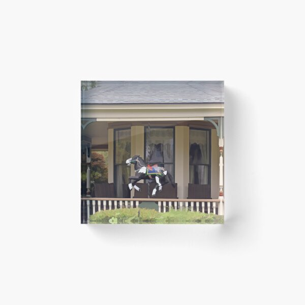 Item preview, Horses on Porch designed and sold by bertsworks300.