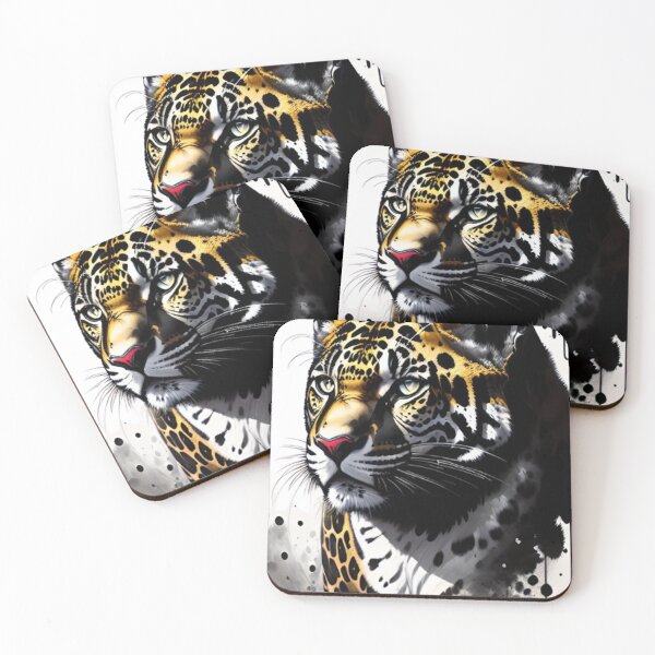 Item preview, Camiseta de arte leopardo designed and sold by ROBtees.