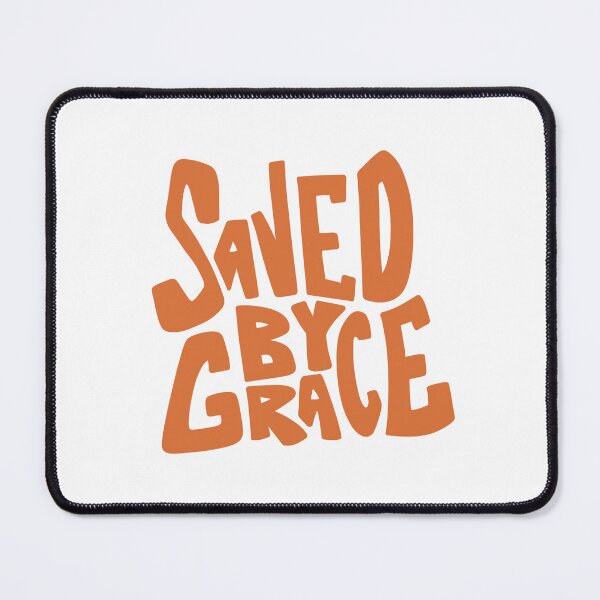 Item preview, Typography "SAVED BY GRACE" designed and sold by IsakLara.
