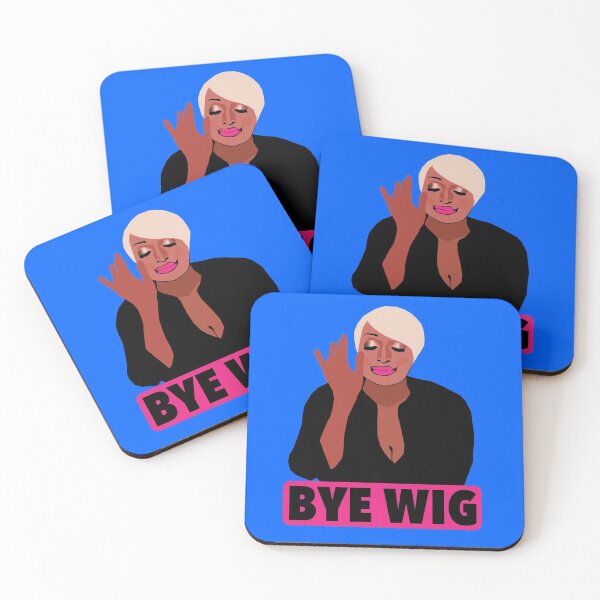 NENE LEAKES | Bye Wig | RHOA (Real Housewives of Atlanta) Coasters (Set of 4)