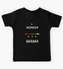 Wonder Mama Mother's Day Mom Kids Tee