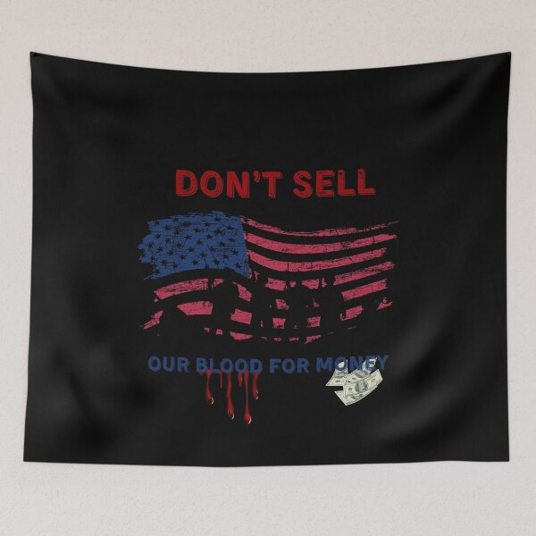 Item preview, Don't sell our blood for money. designed and sold by ConradoBullhead.