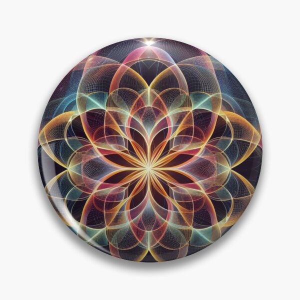 Item preview, Flower of Life - Cosmic Harmony Encoded. designed and sold by PosiPrints.