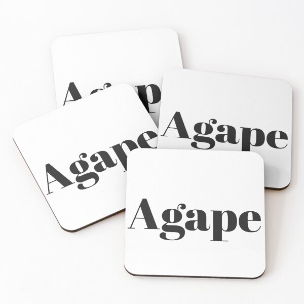 Item preview, Typography "Agape" designed and sold by IsakLara.