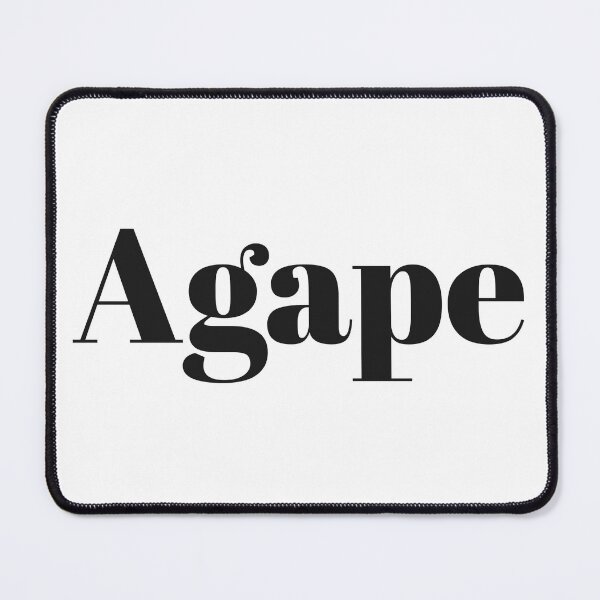 Item preview, Typography "Agape" designed and sold by IsakLara.